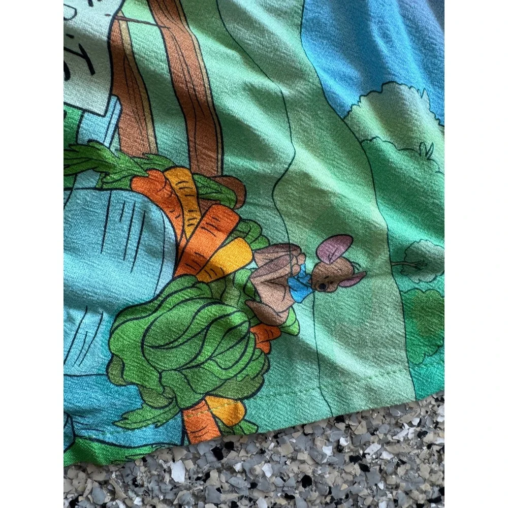 Disney Winnie The Pooh Kitchen Towel Piglet Tigger Owl‎ Hunny Garden Farm Scene